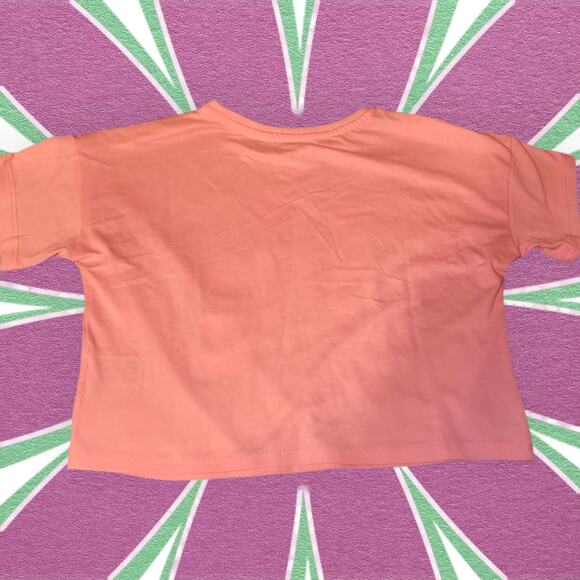 NWT Girls KISS Crop Top (14/16) - Picture 2 of 4